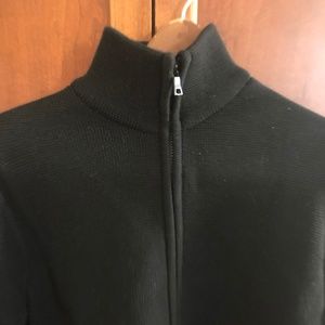 Banana republic full zip up 100 % merino jacket